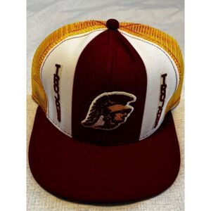 USC Trojan University Southern California Hat AJD Lucky Stripe Snapback Vintage
